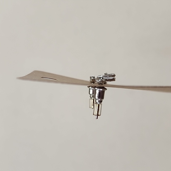 Silver Stainless Steel Snake Earrings NWOT - Picture 4 of 6